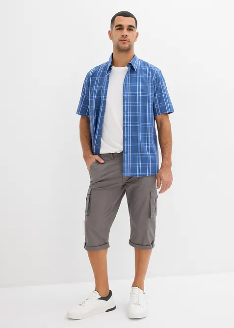 Bermuda long à taille élastiquée, Regular, bonprix