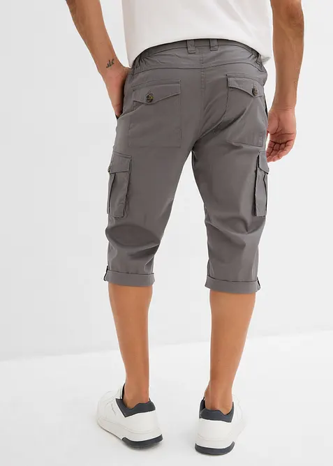 Bermuda long à taille élastiquée, Regular, bonprix