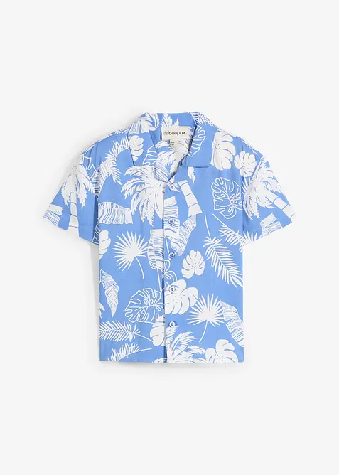 Chemise manches courtes en viscose douce, bonprix