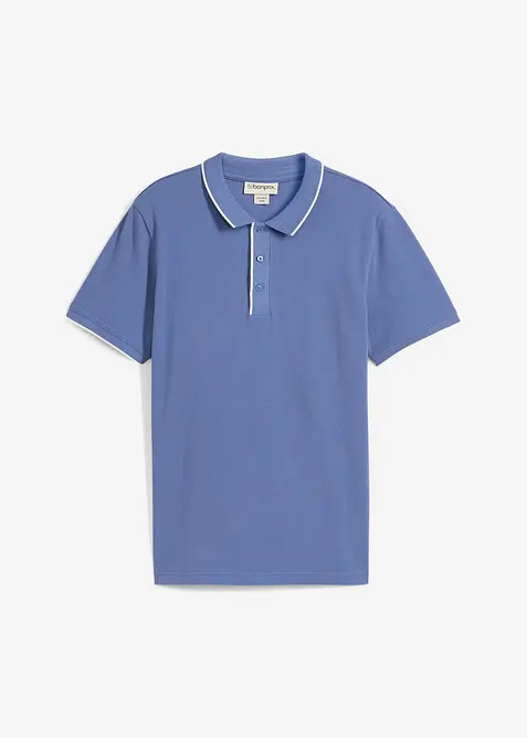Polo en maille piquée, 100% coton, bonprix