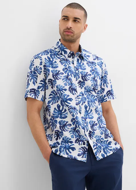 Chemise manches courtes 100% coton, bonprix