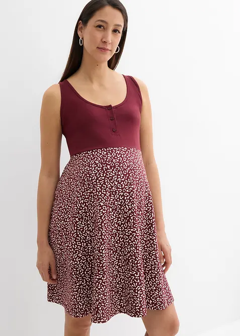 Robe de grossesse et d’allaitement en coton, bonprix