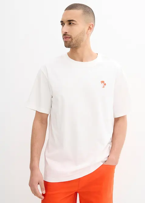T-shirt avec imprimé dos, loose, bonprix