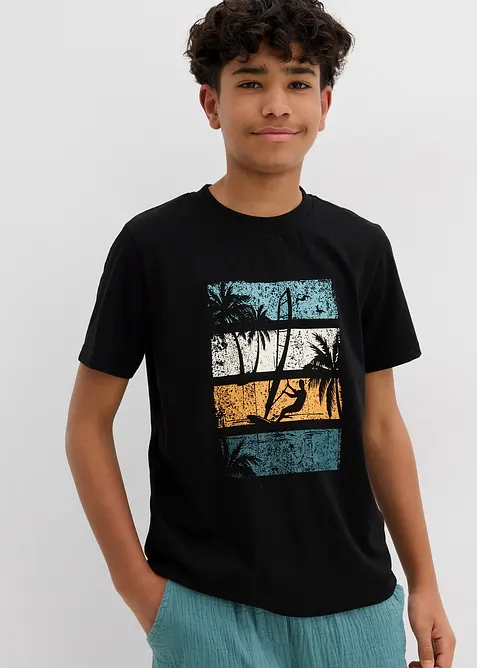 T-shirt en coton, bonprix