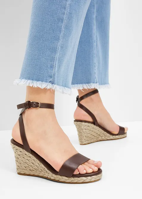 Sandales compensées, bonprix