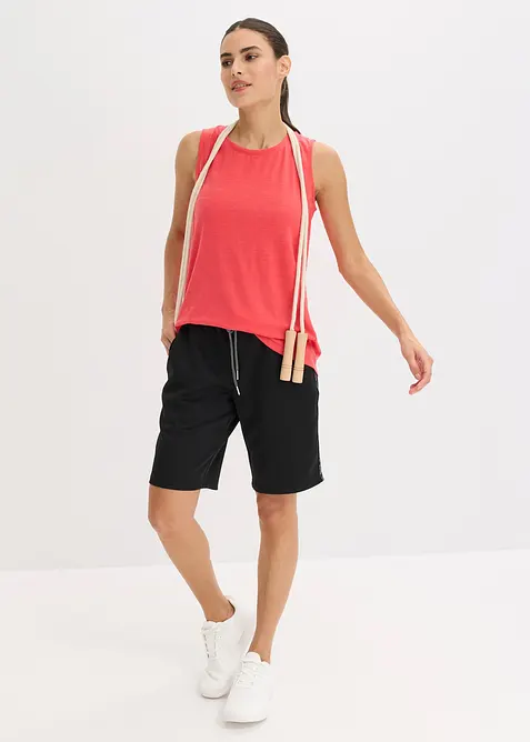 Lot de 2 débardeurs de sport à séchage rapide, bonprix