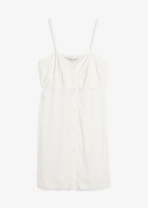 Longue blouse sans manches en viscose, bonprix