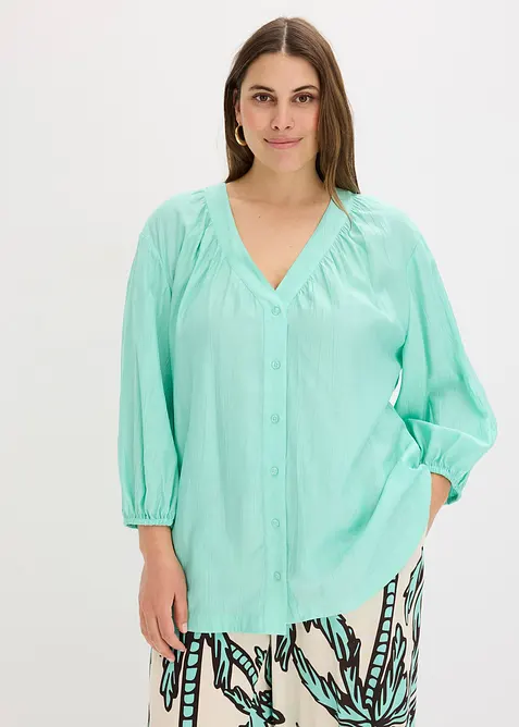 Chemisier oversize en viscose mélangée, bonprix
