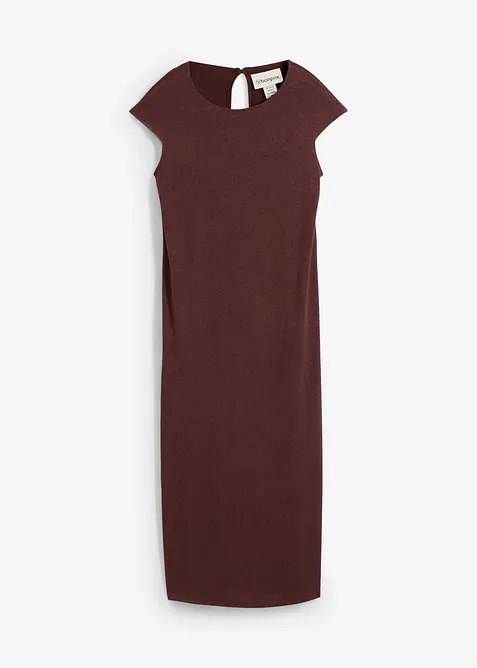 Robe midi aspect maille, bonprix