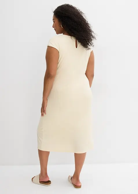 Robe midi aspect maille, bonprix