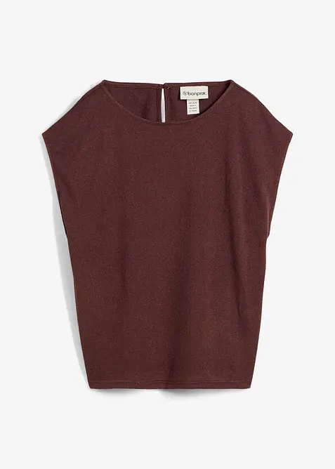 T-shirt oversize aspect maille, bonprix