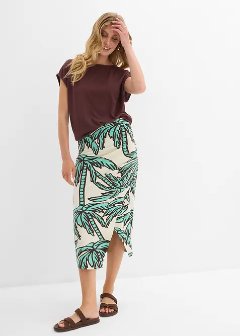 T-shirt oversize aspect maille, bonprix