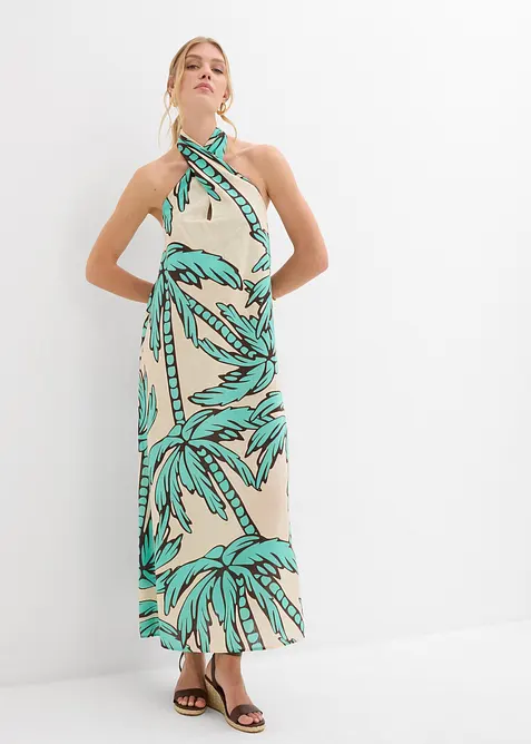 Robe dos nu, coupe évasée, bonprix