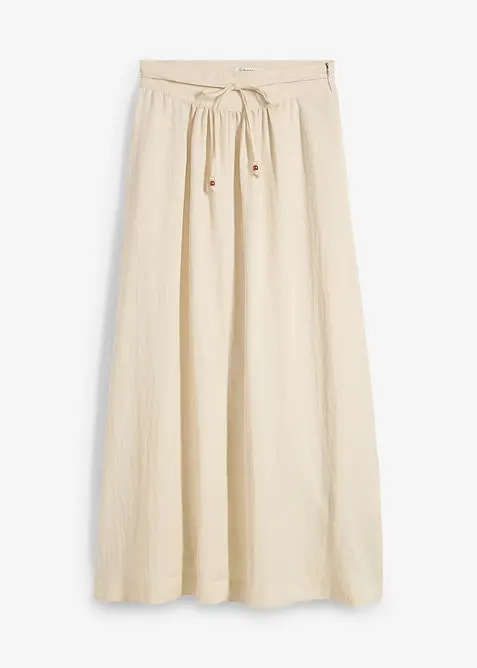 Jupe longue et évasée en Lyocell mélangé, bonprix