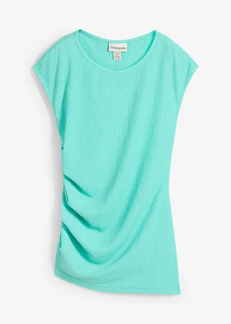 T-shirt en crêpe texturé, bonprix