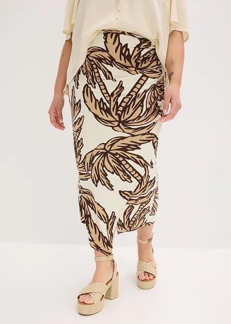 Jupe en jersey viscose douce, bonprix