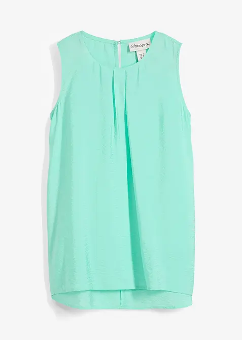 Top fluide sans manches en viscose mélangée, bonprix