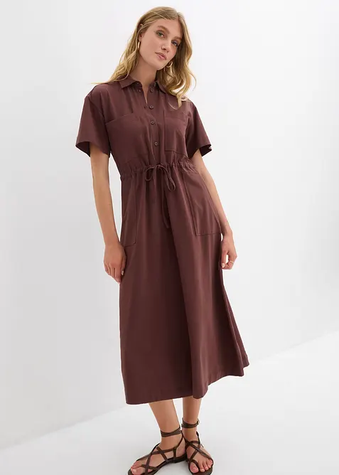 Robe en jersey coton extensible, bonprix