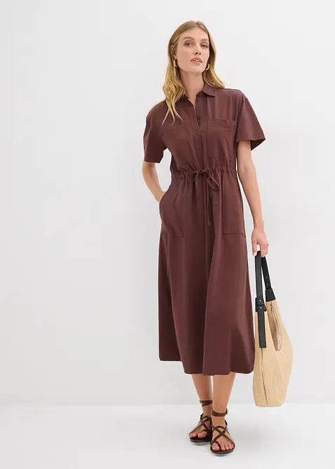 Robe en jersey coton extensible, bonprix