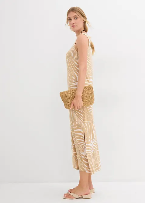 Robe fluide en jersey viscose extensible, bonprix