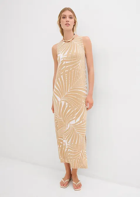 Robe fluide en jersey viscose extensible, bonprix