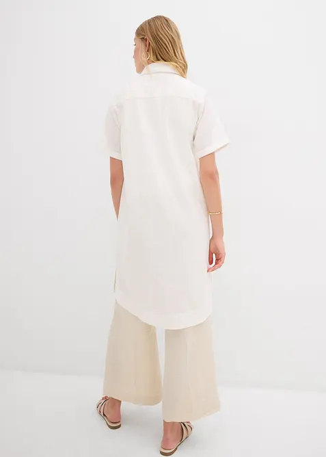 Robe-chemise 100% coton, bonprix