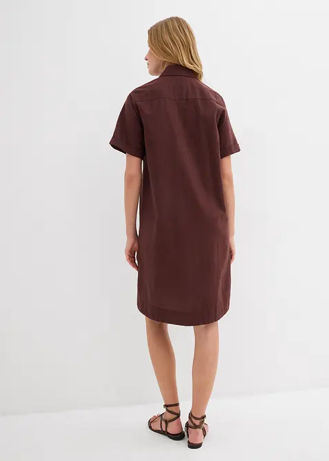 Robe-chemise 100% coton, bonprix