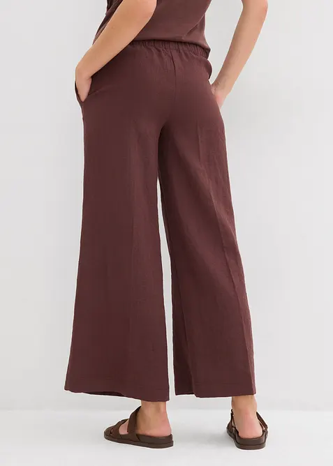 Jupe-culotte fluide en viscose mélangée, bonprix