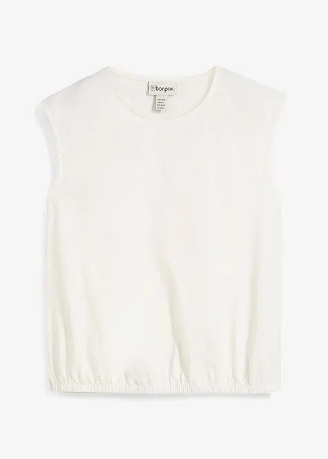 Top à base élastiquée, bonprix