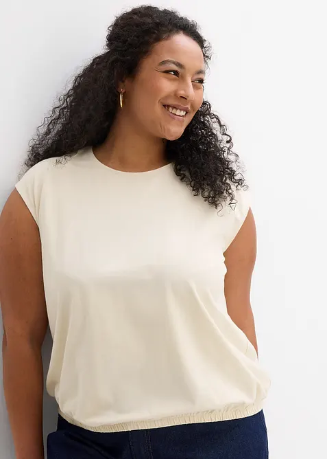 Top à base élastiquée, bonprix