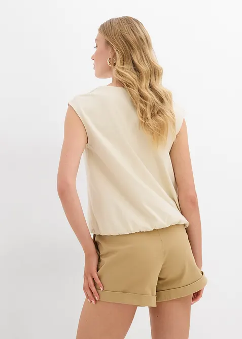 Top à base élastiquée, bonprix