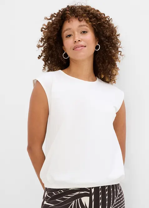 Top à base élastiquée, bonprix