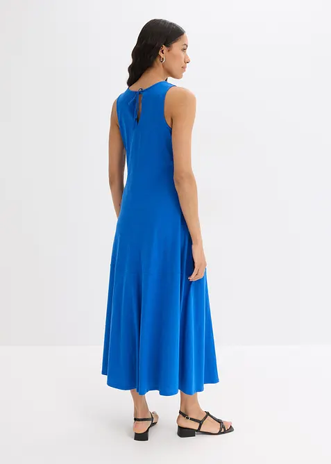 Robe longue 100% coton &agrave; bretelles, bonprix