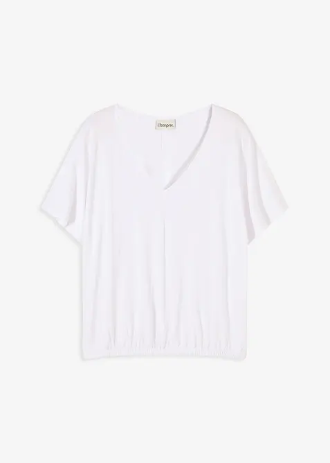 T-shirt oversize en viscose douce et extensible, bonprix