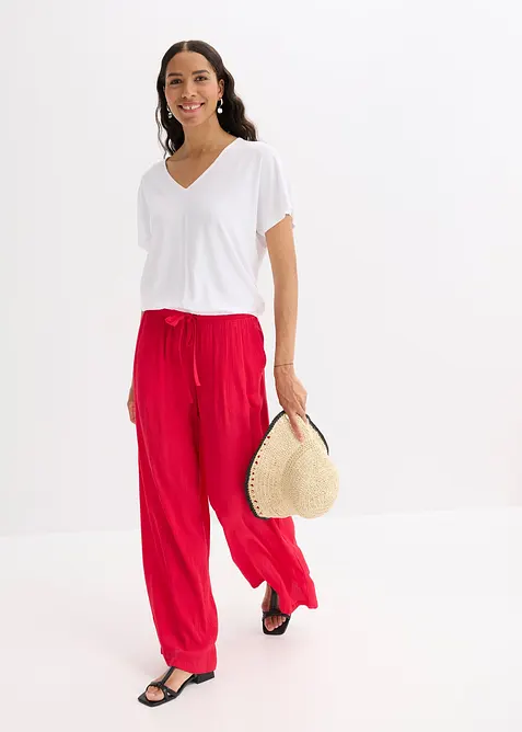 T-shirt oversize en viscose douce et extensible, bonprix