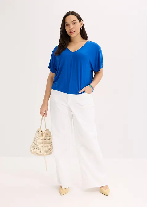 T-shirt oversize en viscose douce et extensible, bonprix