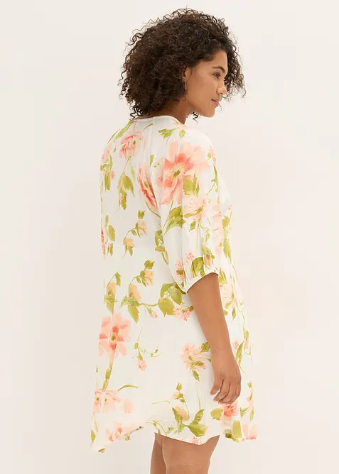 Robe-tunique imprimée en viscose fluide, bonprix