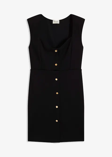 Robe courte à épaulettes, bonprix