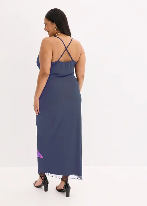 Robe à effet drapé, bonprix