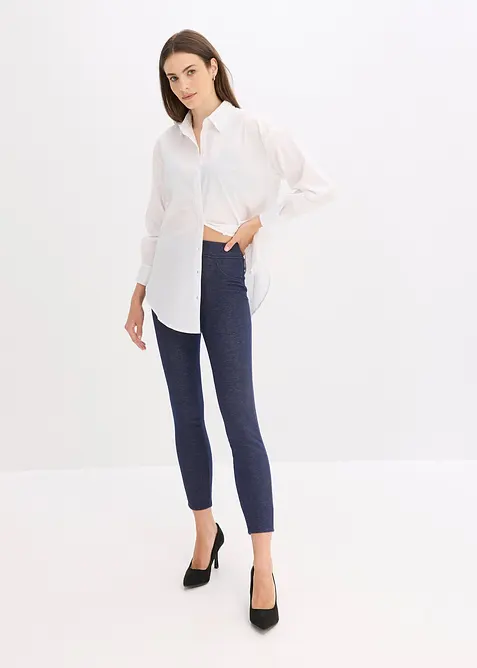 Legging thermique aspect jean, bonprix