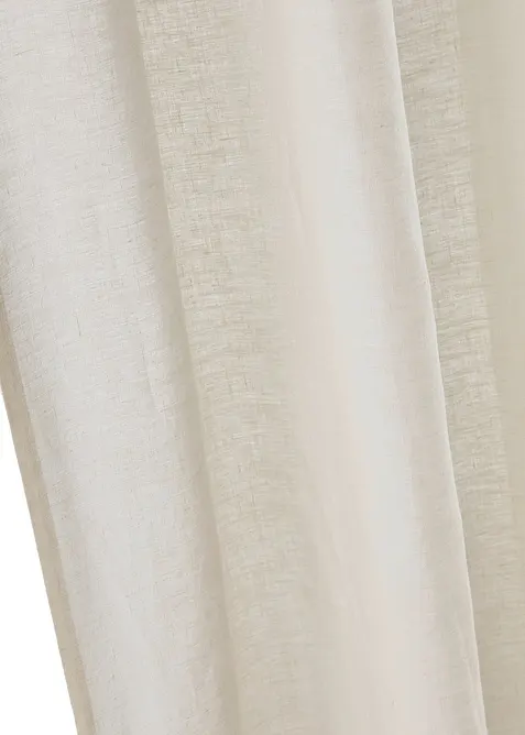 Rideau en lin et coton (1 pce), bonprix