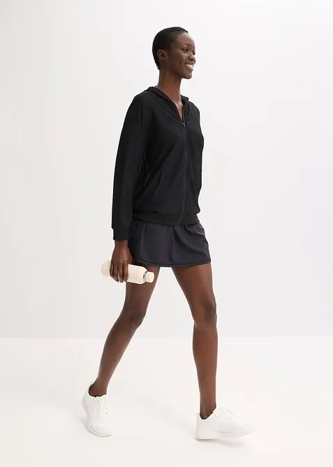 Veste de sport transparente en mesh, oversize, bonprix