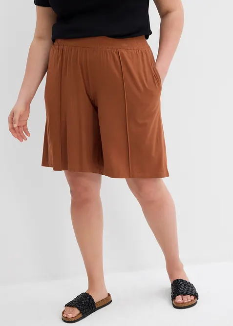 Bermuda en jersey à taille élastiquée, bonprix