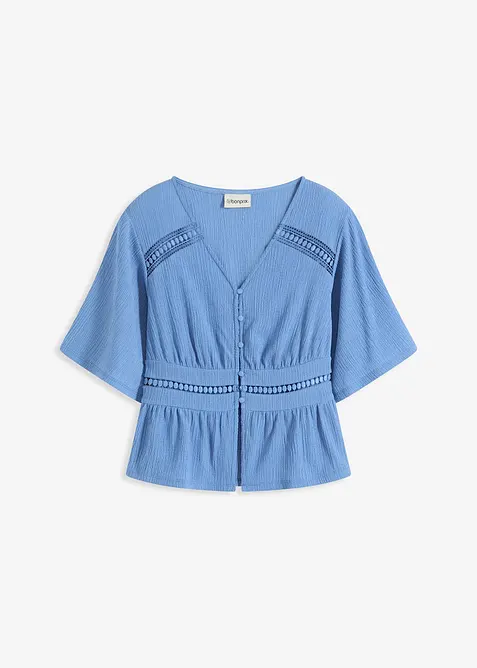 Chemisier léger à dentelle, bonprix