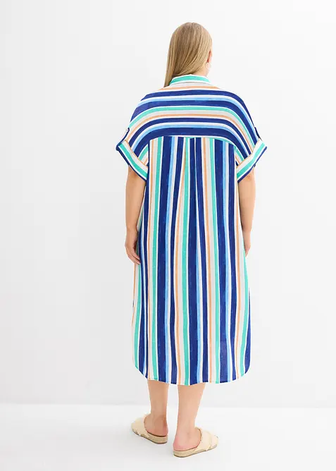 Robe-chemise en viscose fluide, bonprix