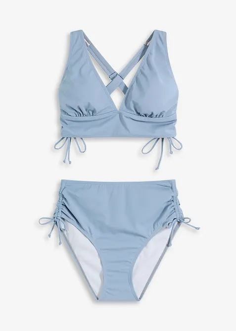 Bikini brassière (ens. 2 pces) à bretelles croisées, bonprix