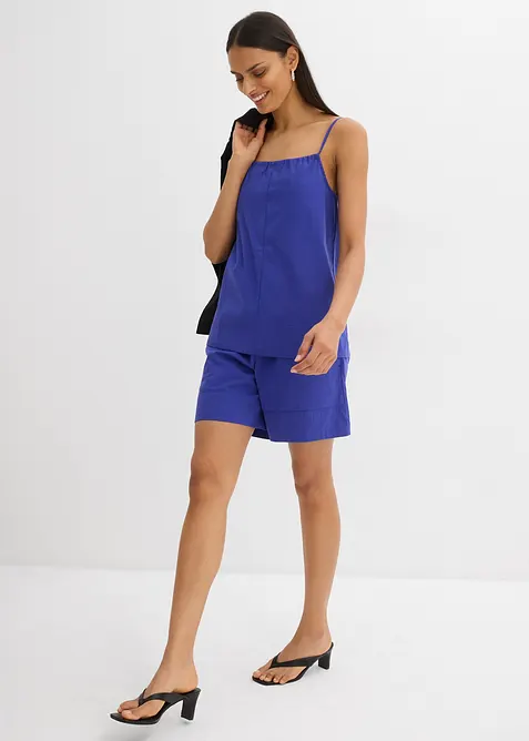 Top évasé à bretelles fines, bonprix