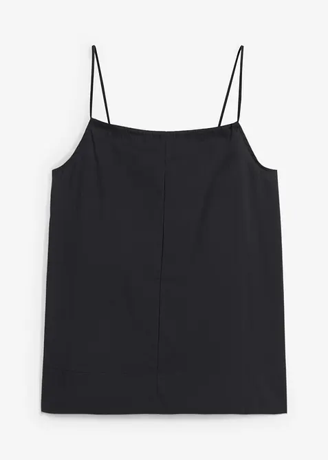 Top évasé à bretelles fines, bonprix