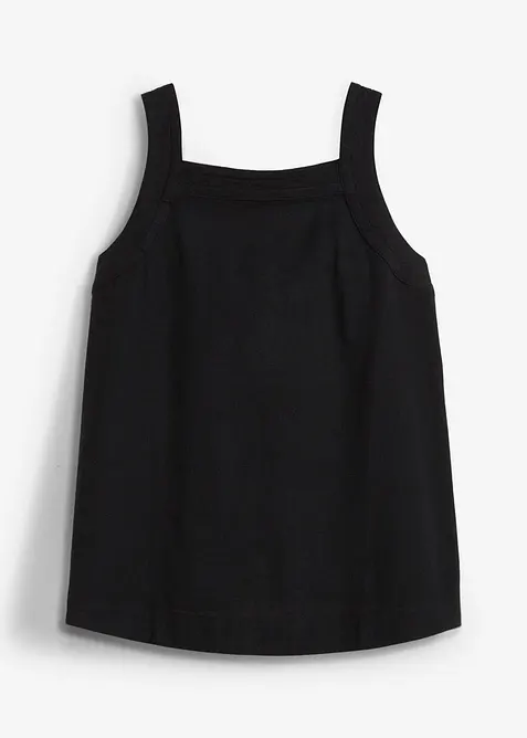 Top sans manches en viscose mélangée, à nouer dans le dos, bonprix