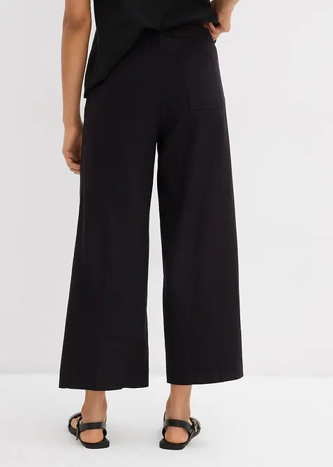 Jupe-culotte en viscose mélangée à taille élastiquée, bonprix